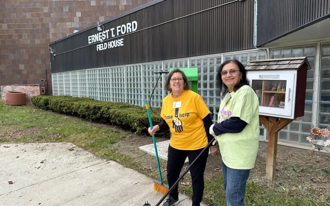 Beautifying Highland Park for Earth Day