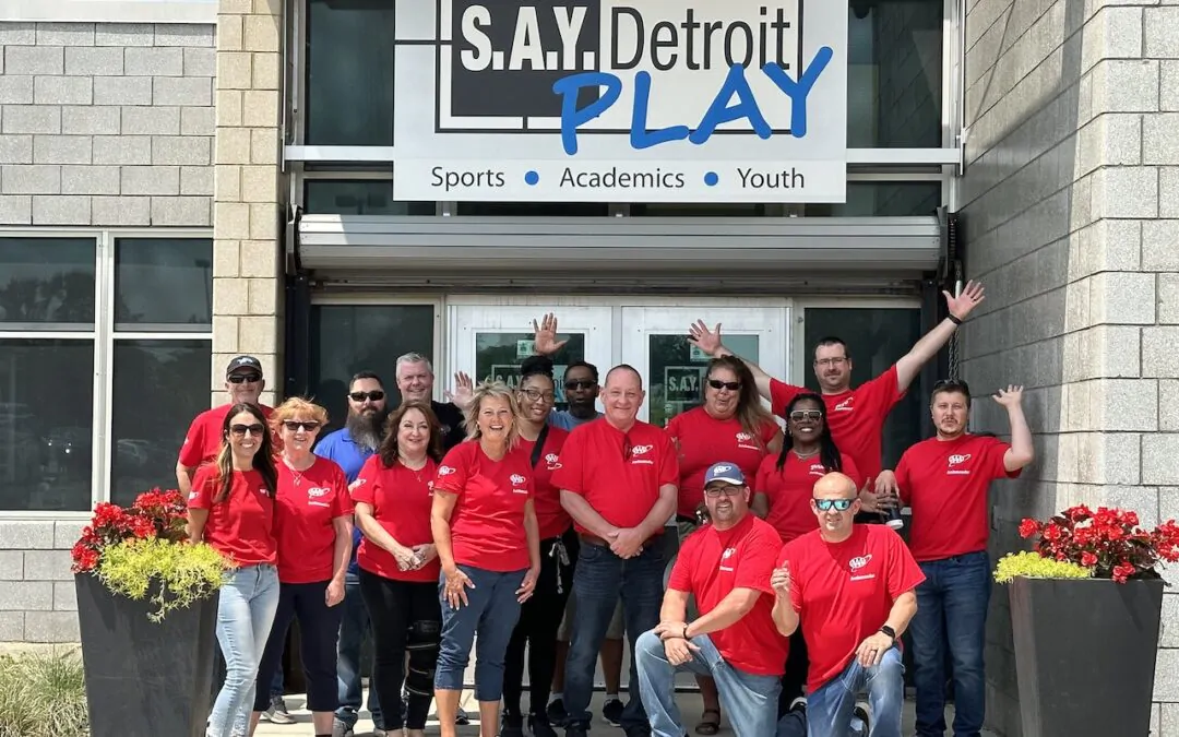 AAA Ambassadors lend a helping hand at SAY Detroit Play Center