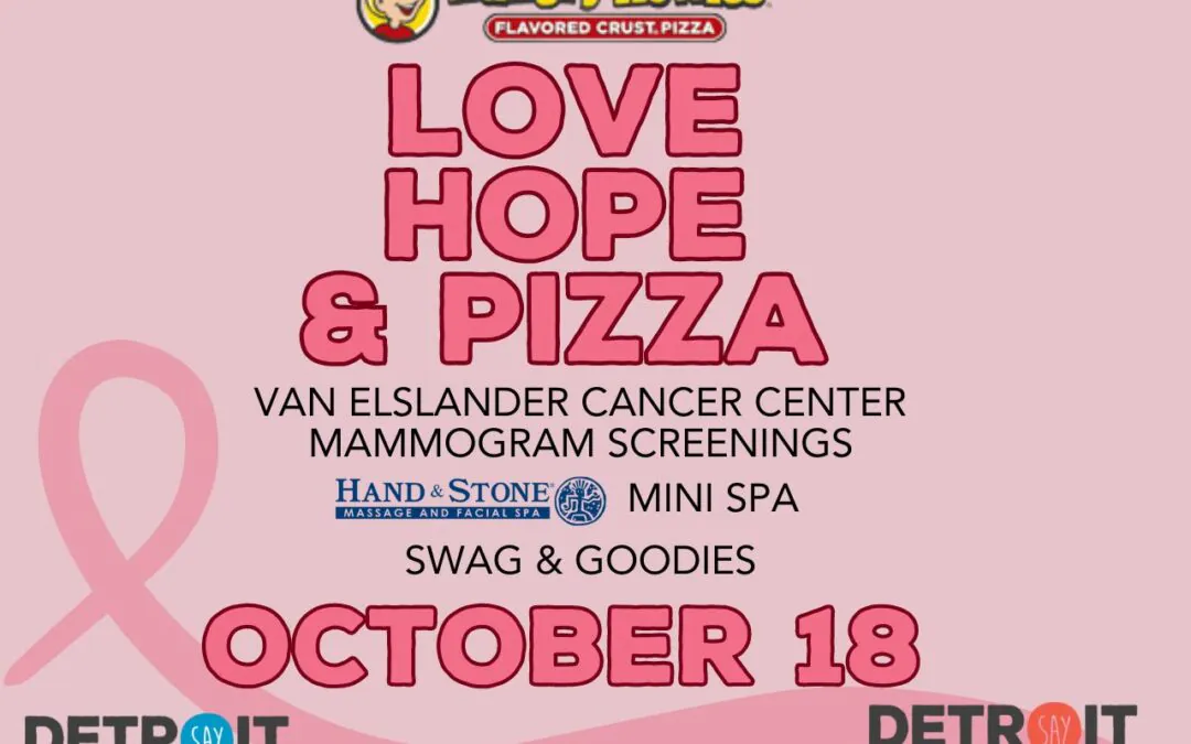 Love, Hope and Pizza for Breast Cancer Awareness