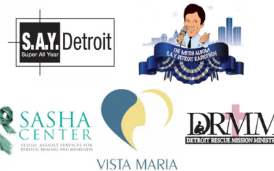 Mitch Albom and S.A.Y. Detroit committed to funding programs that assist survivors of rape, sexual assault, and sexual violence.