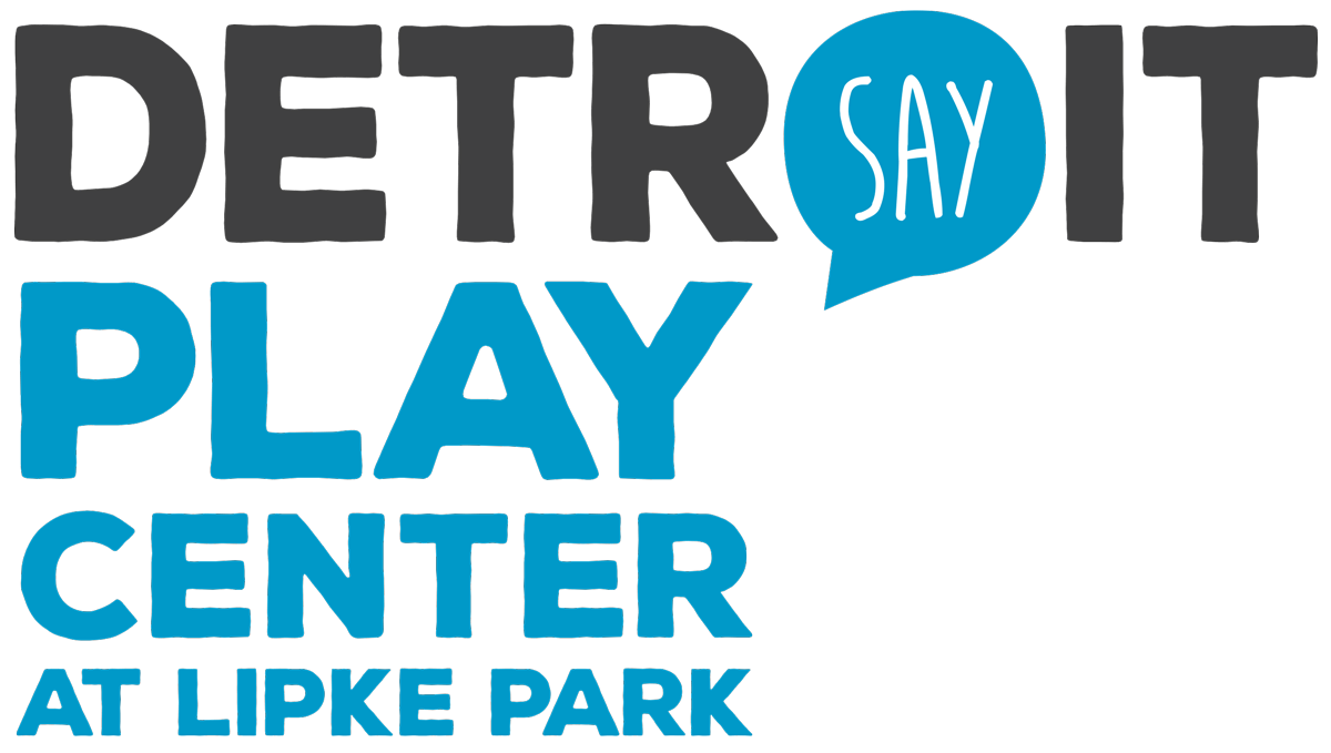 SAY Detroit Play Center At Lipke Logo Stacked