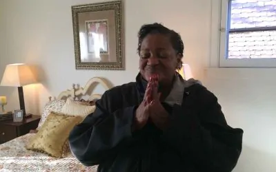 Great-grandmother and her working family receive a new home after 8 months in a shelter