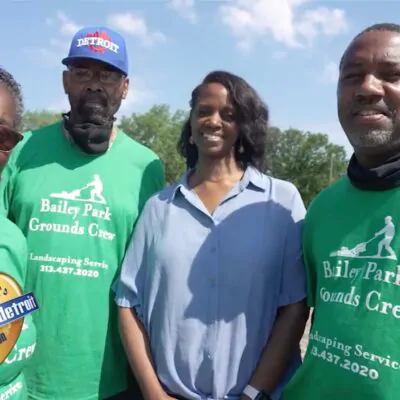 A Neighborhood Rallies Together in the Heart Of Detroit